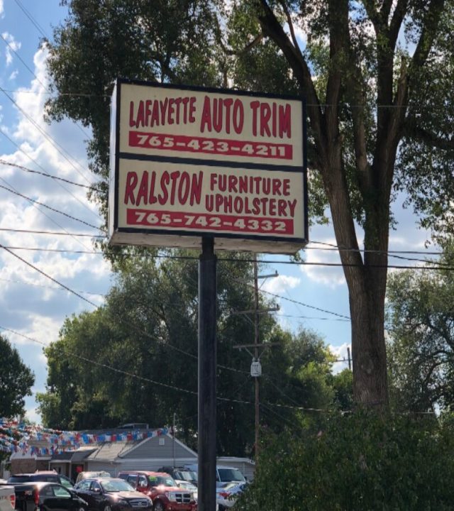 auto trim and upholstery shop in Lafayette, Indiana